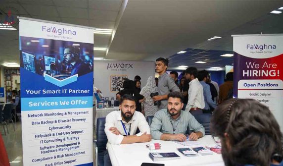 Career Fair held at University of Central Punjab