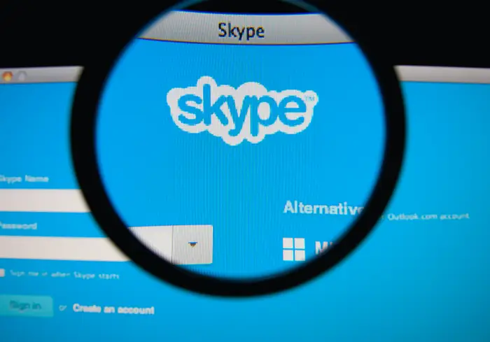 'Skype'