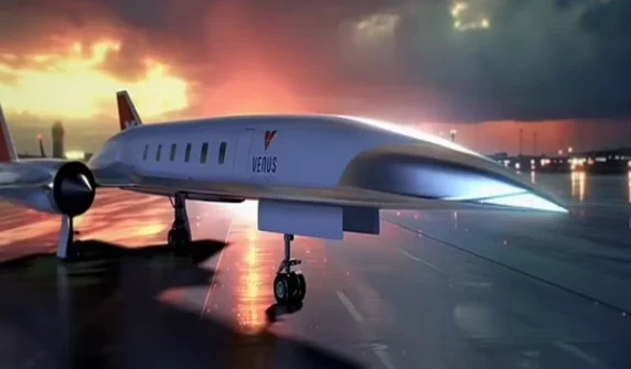 Supersonic aircraft test successful