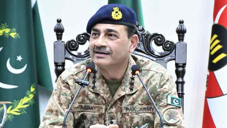 The entire nation united and fought the enemy, and we are proud of the way our media responded Army Chief