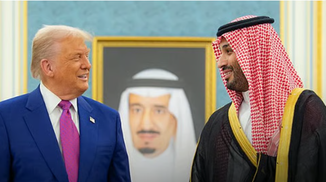 Trump calls Saudi Crown Prince Mohammed bin Salman a great and unparalleled figure