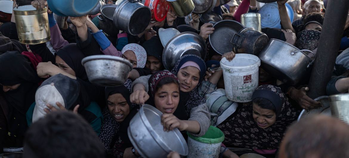 UN aid chief says Israeli plan to distribute aid in Gaza is reprehensible