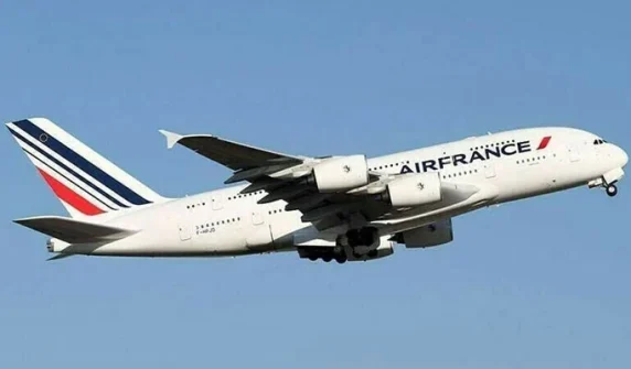 Air France also started using Pakistani airspace.