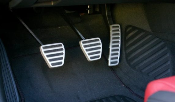 Another function of the accelerator in a car