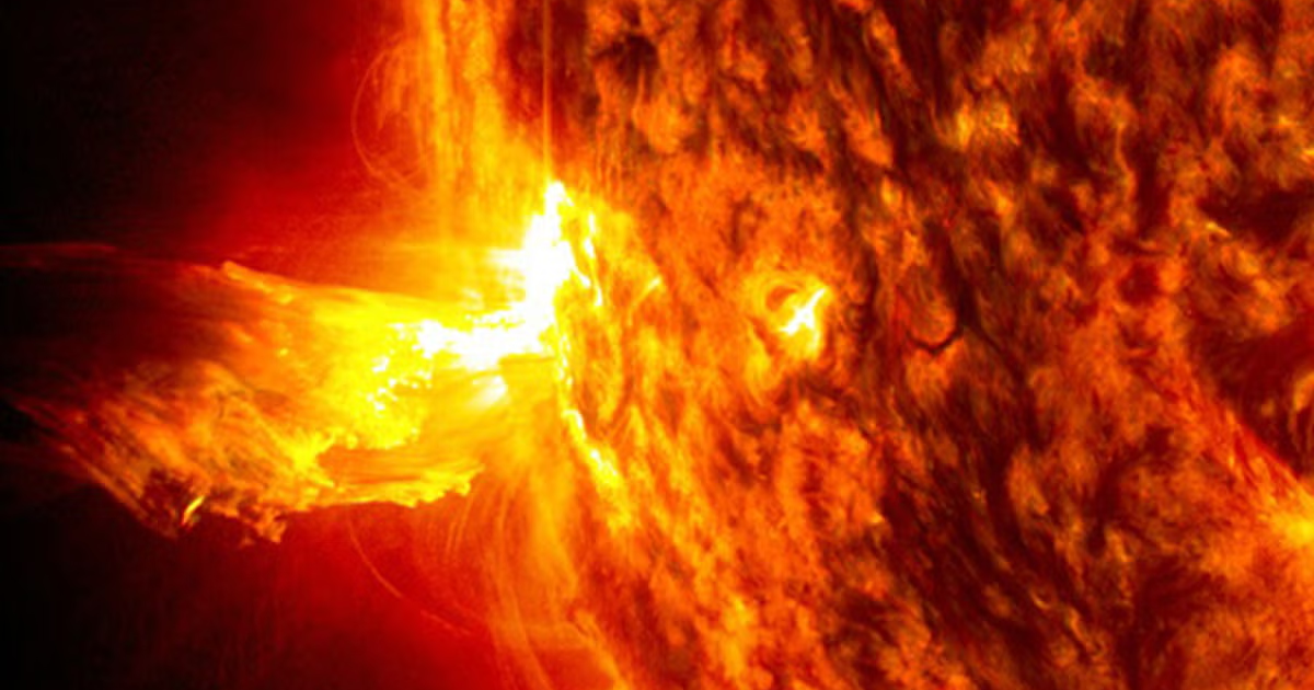 Explosions on the sun have intensified