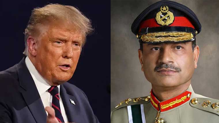 Field Marshal Syed Asim Munir arrives at the White House