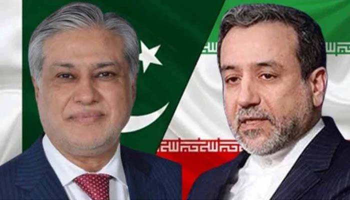 Ishaq Dar and Iranian counterpart contact