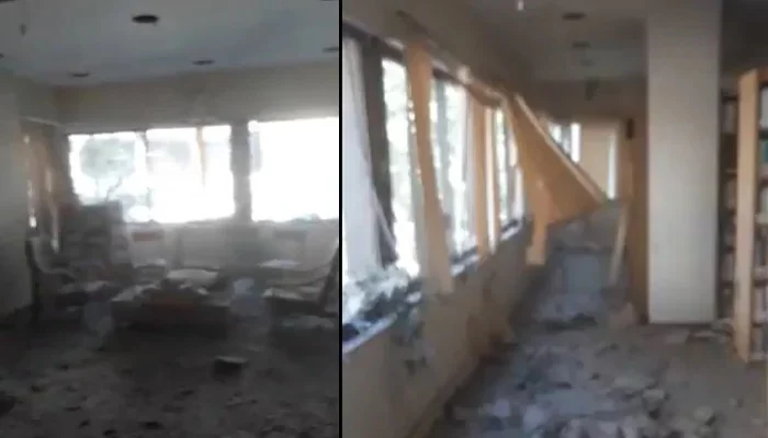 Israel attacks Iranian Foreign Ministry building
