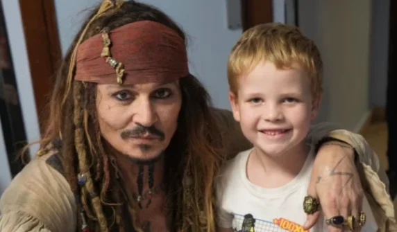 Johnny Depp returns as Jack Sparrow