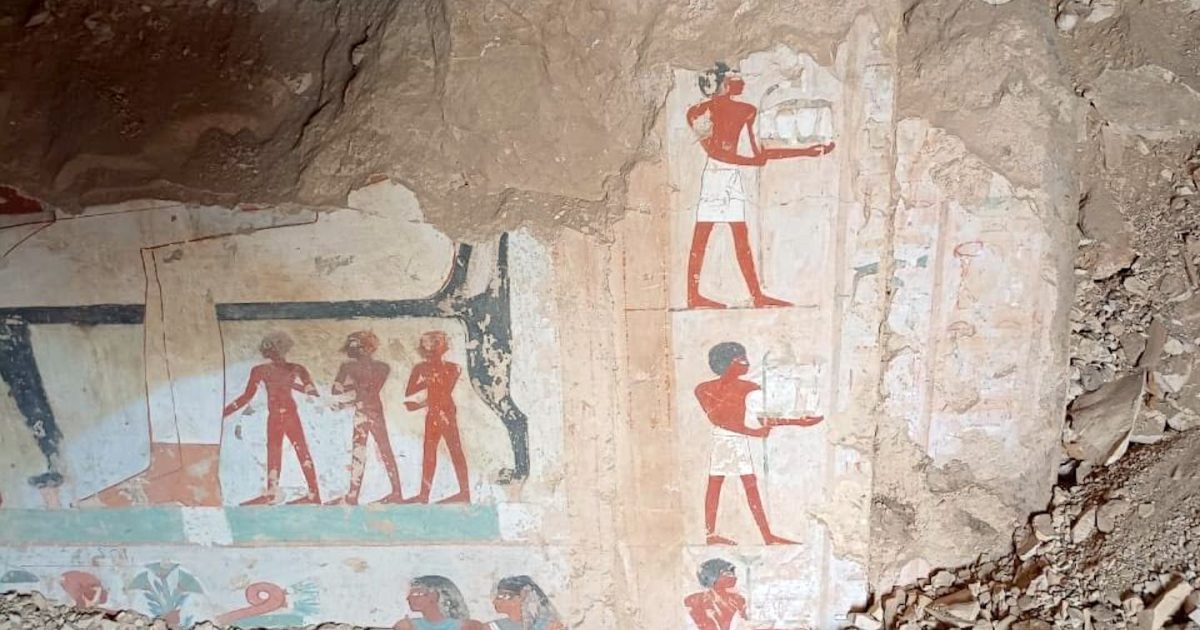 Three ancient Egyptian tombs lost