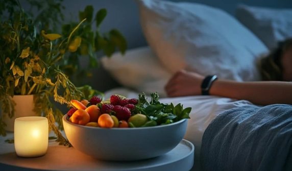 vegetables and fruits helps in quality sleep
