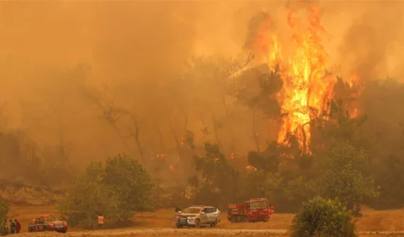 10 firefighters and rescue workers killed fighting forest fire