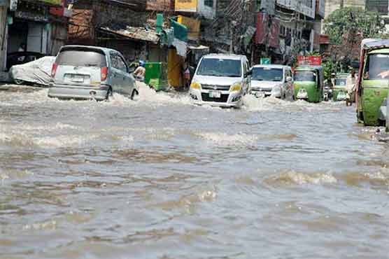 178 mm of rain turned the city's
