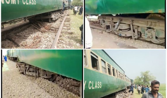 Explosion on Jacobabad railway track causes partial damage to Jaffar Express