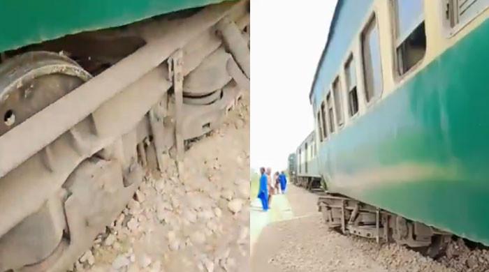 Explosion on railway track in Shikarpur