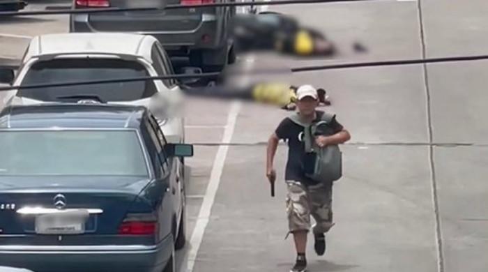 Gunman kills 5 people in public, shoots himself