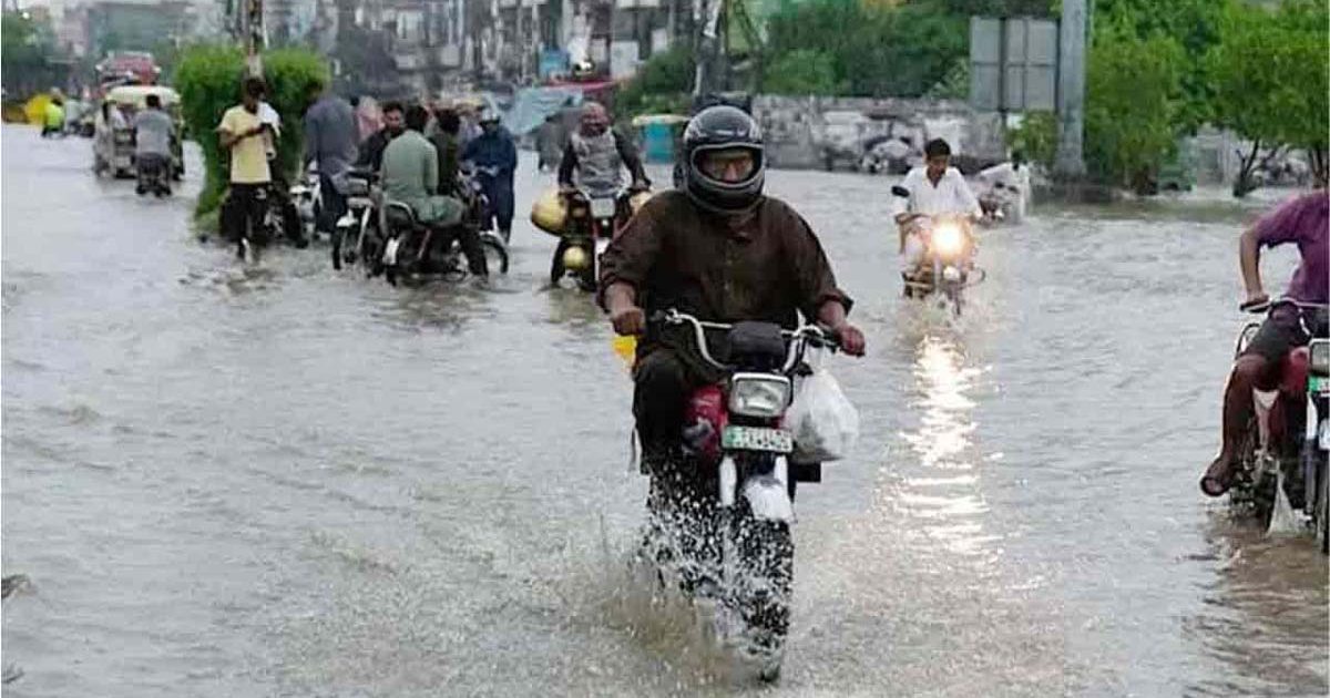 Heavy rain in various parts of Punjab including Lahore