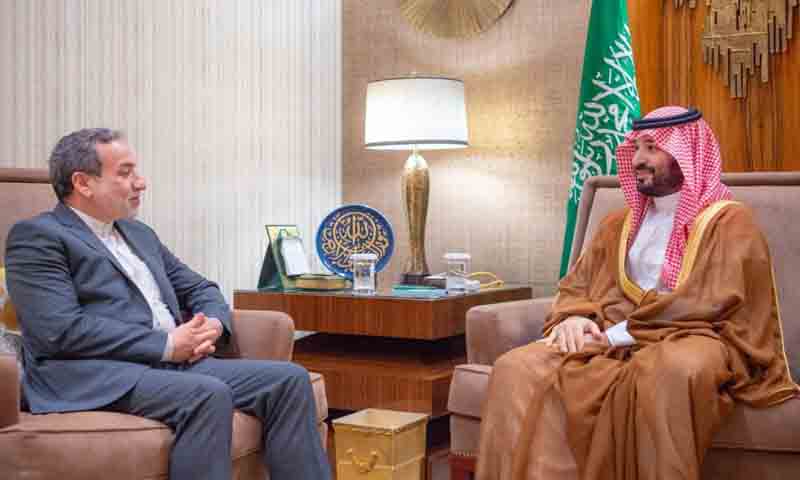 Iranian Foreign Minister meets Saudi Crown Prince