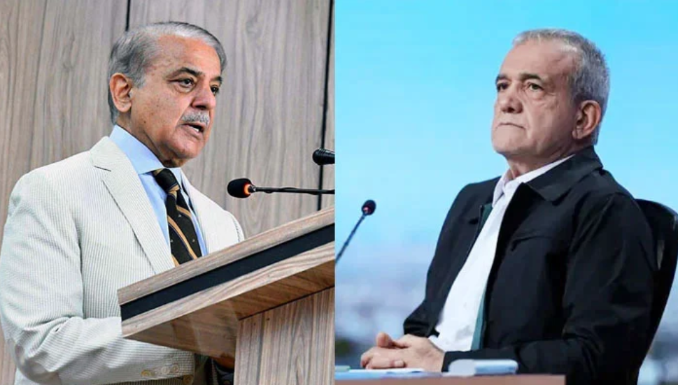 Iranian President Masoud Peshkeshian will arrive in Pakistan on Sunday at the invitation of Shehbaz Sharif