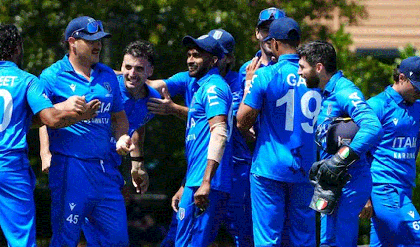 Italy qualifies for ICC T20 World Cup for the first time
