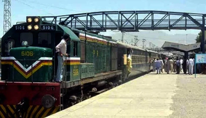 Jaffar Express from Peshawar to Quetta