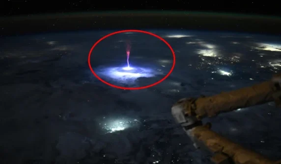 Rare phenomenon on Earth captured from space