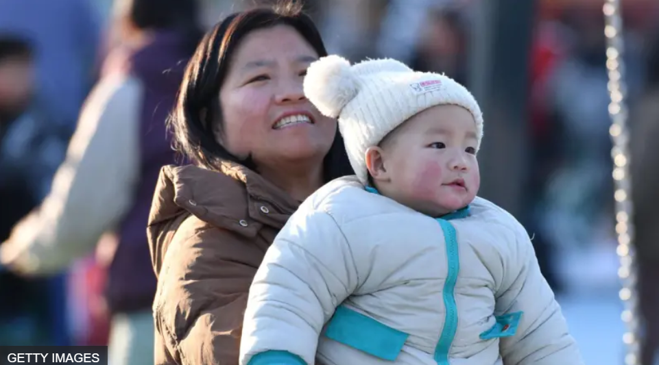 The Chinese government's new step to increase the population is to announce that parents will receive $500 annually for each child born