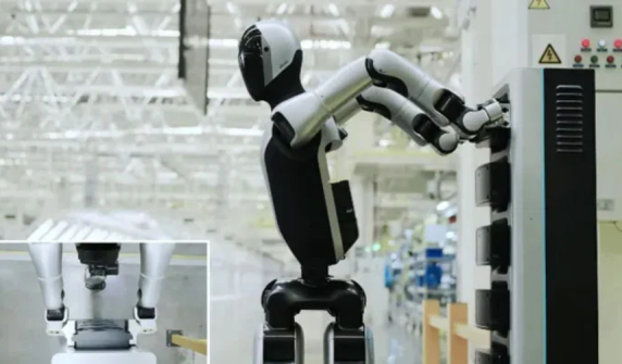 The first robot capable of changing its own battery has been developed