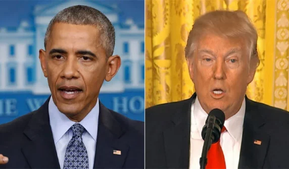 Trump slams former President Obama