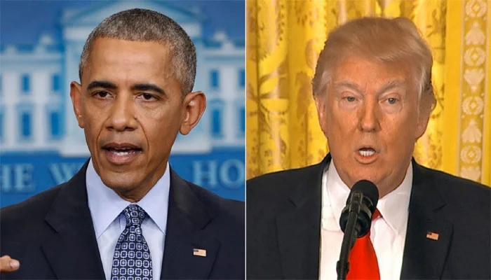 Trump slams former President Obama