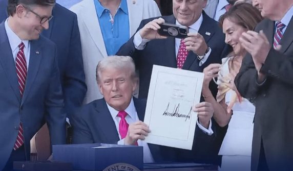 US President Trump signs Big Beautiful Bill on Taxes