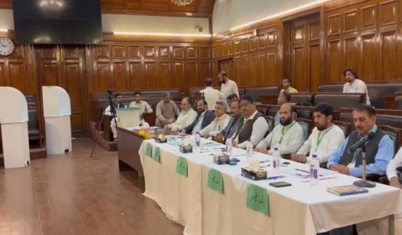 Voting underway for Senate elections in Khyber Pakhtunkhwa