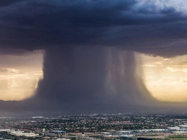 What is a cloudburst and why does it occur