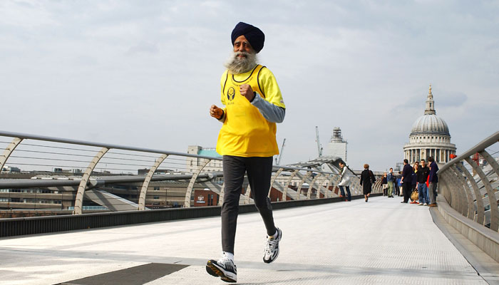 World's oldest marathon runner, Fauja Singh