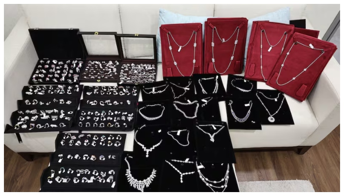 diamonds worth millions of dollars to its owner