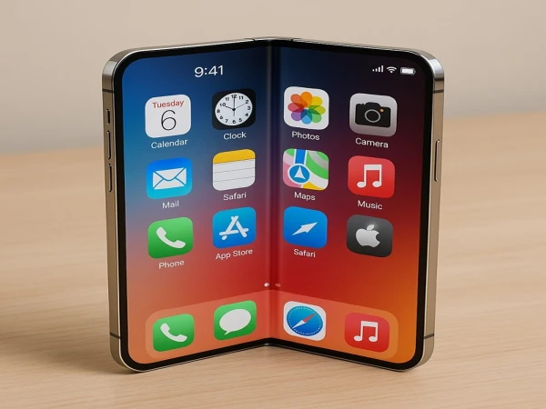 iPhone's foldable device has leaked