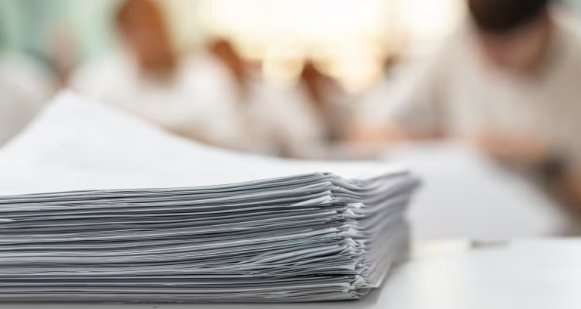 A mother and a private tutor in South Korea were caught red-handed stealing exam papers