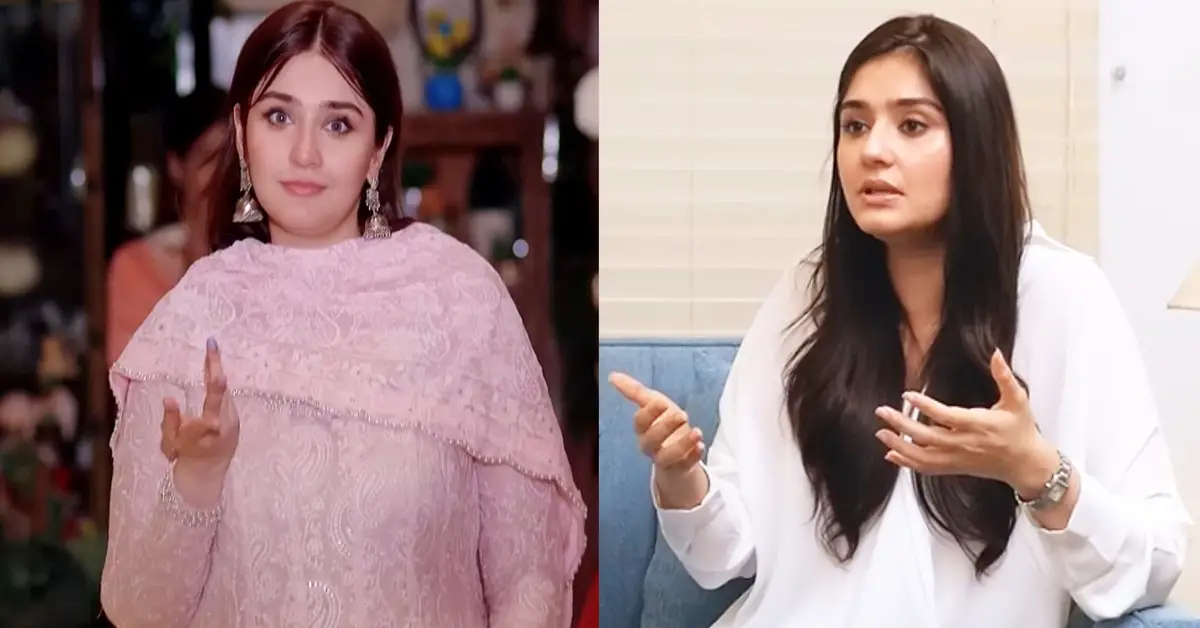 Actress Darfashan's sharp response to those criticizing her weight