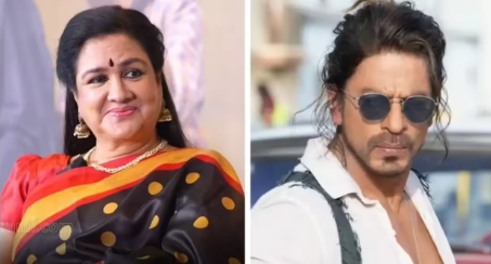 Actress Urvashi criticized actor Shah Rukh Khan for giving National Award