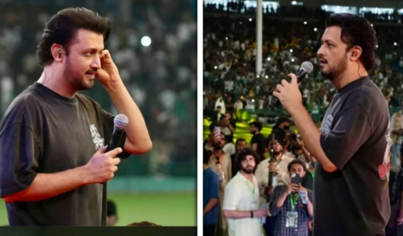 Atif Aslam's lively performance despite his father's separation