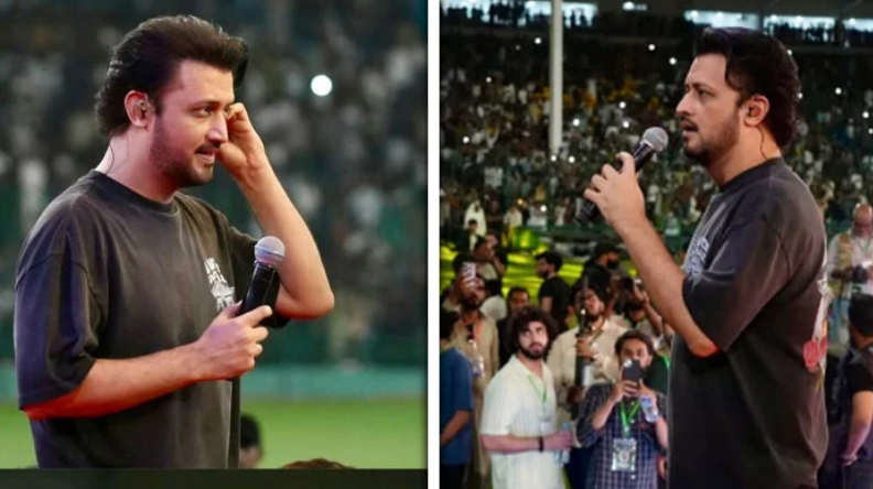 Atif Aslam's lively performance despite his father's separation