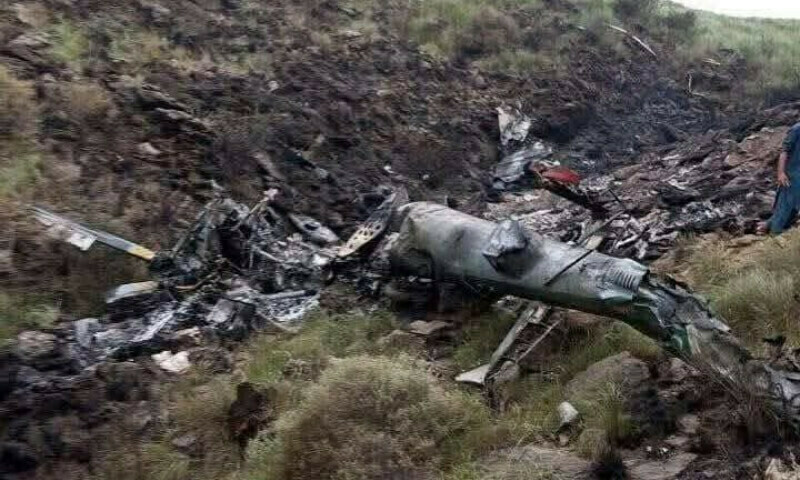 Black box of helicopter that crashed in Khyber Pakhtunkhwa found