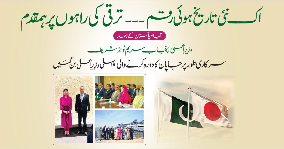 CM Punjab japan