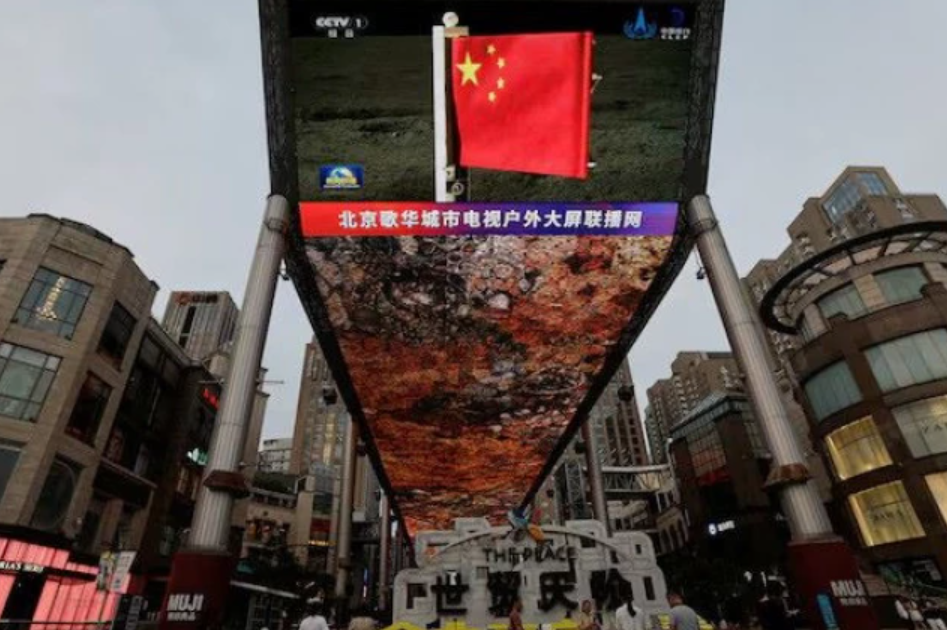 China's first lunar lander test successful