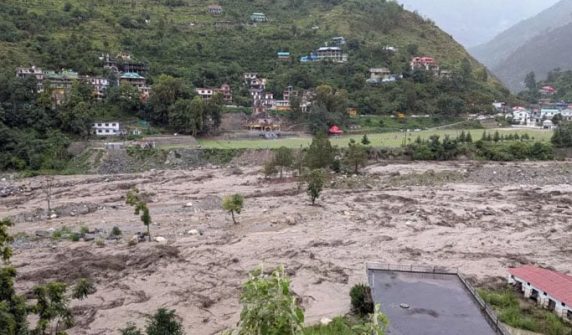 Cloudburst wreaks havoc in Kishtwar district of occupied Kashmir