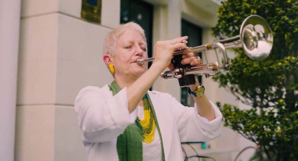 The European Union ambassador won everyone's hearts by playing the national anthem