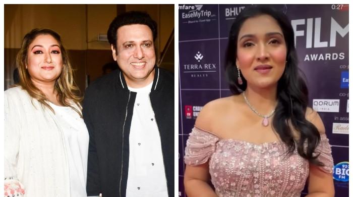 Govinda and Sunita Ahuja's daughter's statement on their divorce has come to light.