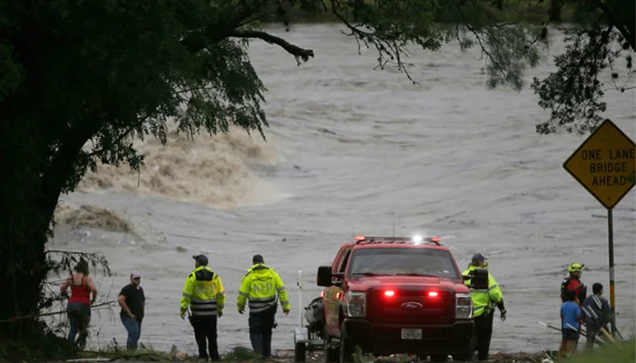 Heavy rains and floods in various US states