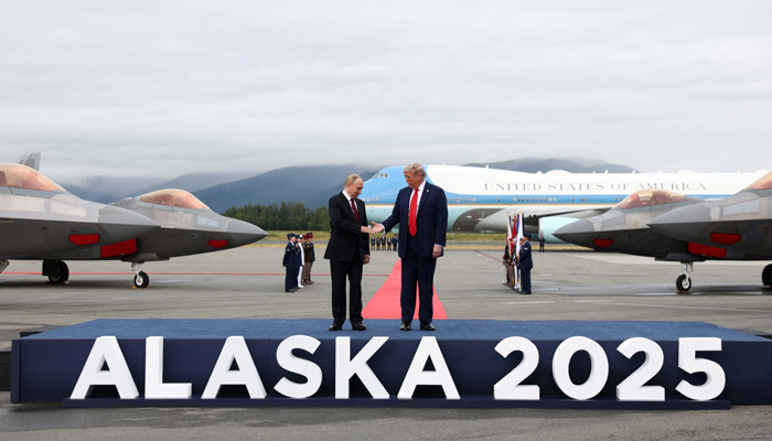 Historic meeting of US and Russian presidents in Alaska,