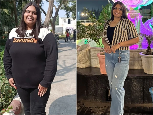 How did a social media influencer lose 67 kg in 2 years